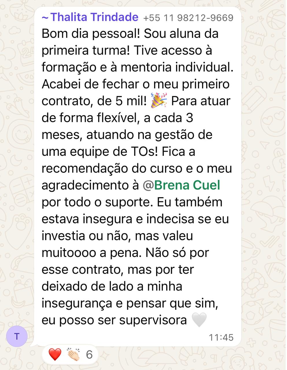 Depoimentos sobre a Formação da Brena Cuel